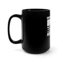 United States Air Force 15oz Military Design Black Mug: Embracing the Wings of Freedom