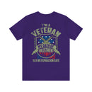 Timeless Service: Military Design T-Shirt - 'I'm a Veteran - My Oath of Enlistment Has No Expiration Date