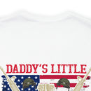Proud Veteran's Daughter T-Shirt: Not Just a Daddy's Little Girl, I Am a Veteran's Daughter