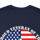 Pride in Service: 'Proud Veteran of the United States Army' Military Design T-Shirt