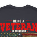 Proud Veteran, Priceless Grandpa: Military Design T-Shirt Celebrating Family and Service