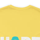 Unite for Mental Health: Teal Ribbon PTSD Design T-Shirt for Awareness