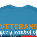 Nation's Pride: Military Design T-Shirt Celebrating Veterans