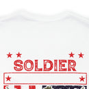 ALWAYS A SOLDIER: Military Design T-Shirt - Proud of my Past, Present, and Future