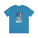 Proud Veteran: United States Army Military Design T-Shirt Saluting Service and Sacrifice