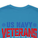 Legendary Grandpas: US Navy Veterans Military Design T-Shirt