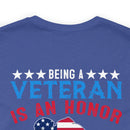 Honored Veteran, Priceless Grandpa: Military Design T-Shirt Celebrating Legacy