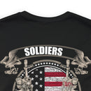 Wisdom in Service: Military Design T-Shirt Celebrating Soldiers' Critical Thinking