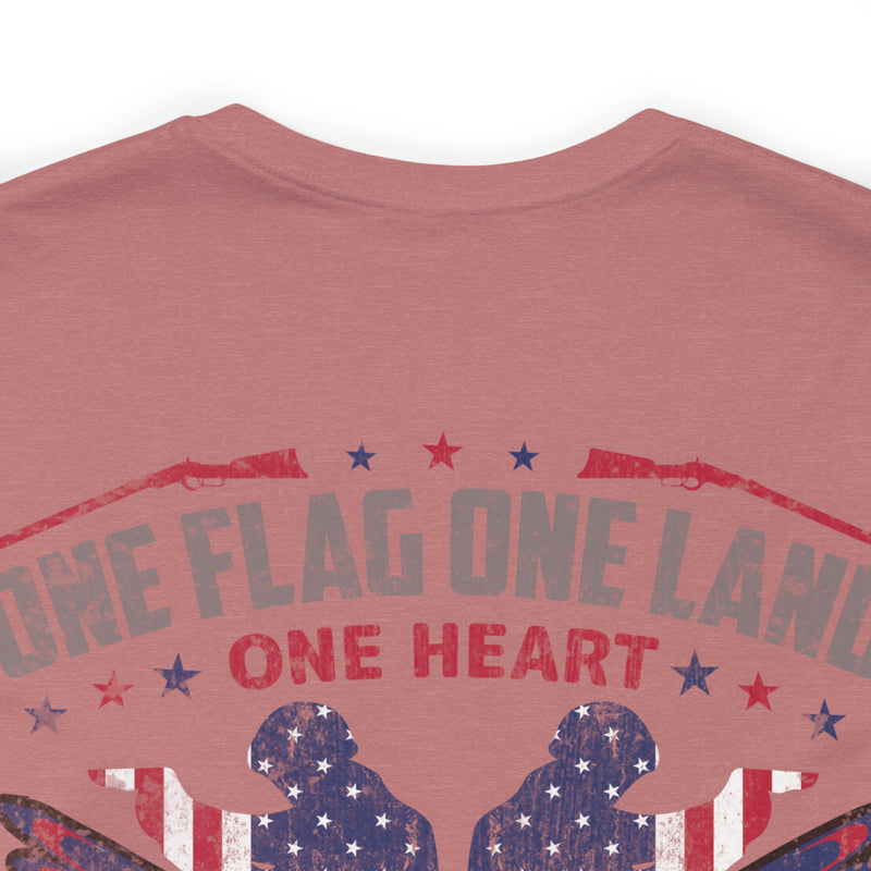 United We Stand: One Flag, One Land, One Heart, One Hand, One Nation Evermore T-Shirt