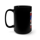 Never Underestimate An Old Man U.S. Veteran 15oz Military Design Black Mug - Pay Tribute to Our Resilient Heroes with this Bold and Inspirational Coffee Mug!