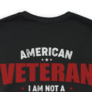 American Veteran: Walking Beside Heroes T-Shirt with Military Design - Honoring the Few