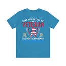 VETERAN: A Proud Title, But Mom is My Greatest Honor - Military Design T-Shirt