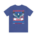 Patriotism Personified: Military Design T-Shirt - American by Birth, Veteran by Choice