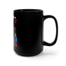 Honoring Our Fallen Heroes: 15oz Black Military Design Mug