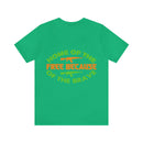 Proudly Brave: Military Design T-Shirt - 'Home of the Free Because of the Brave