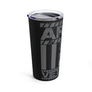 Army Veteran Tribute - 20oz Military Design Tumbler: Honoring Bravery and Valor