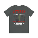United States Army Veteran: Pride in Military Design T-Shirt