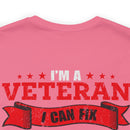Veteran Problem Solver: Military Design T-Shirt - I Fix Stupid, But It Comes with a Price
