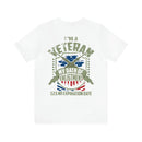 Timeless Service: Military Design T-Shirt - 'I'm a Veteran - My Oath of Enlistment Has No Expiration Date