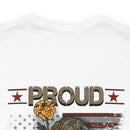 Proud Veteran: Military Design T-Shirt - Wear Your Service with Pride!