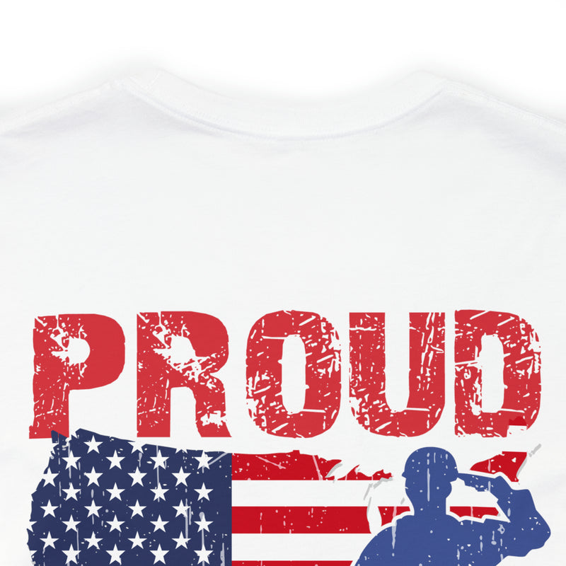 Proud Dad of a Veteran: Military Design T-Shirt - Wear Your Pride!