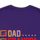 Dad, Grandpa, Veteran: Military Design T-Shirt Celebrating Family Heroes!