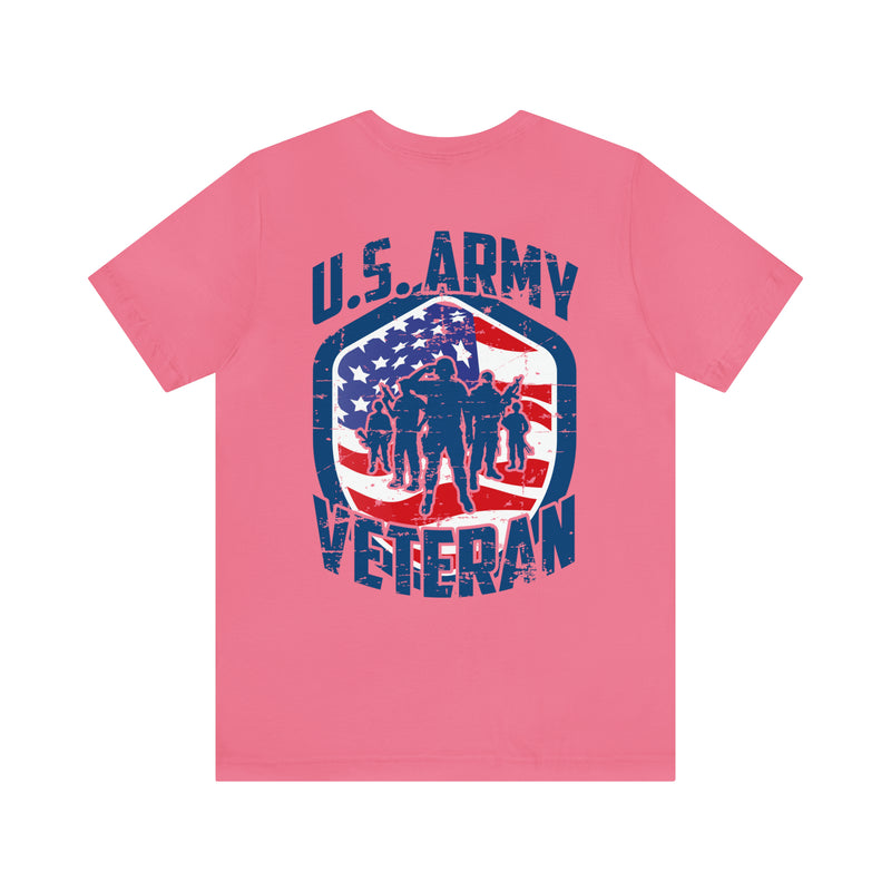 U.S. Army Veteran: Military Design T-Shirt - Honoring Service and Sacrifice