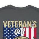 Veteran's Girl: Keep Back 200 Feet - Military Design T-Shirt with Attitude and Pride