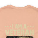 Unwavering Oath: I Am a Veteran - Military Design T-Shirt with Timeless Commitment