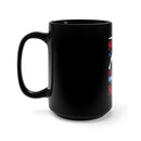 Forever a Soldier: 15oz Military Design Black Mug for Dedicated Warriors