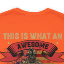 This is What an Awesome Veteran Looks Like: Military Design T-Shirt Celebrating Service and Excellence