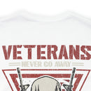 Ever Ready Veterans: Waiting Until Required - Military Design T-Shirt