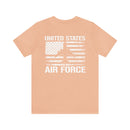 United States Air Force: Military Design T-Shirt Celebrating Valor and Excellence