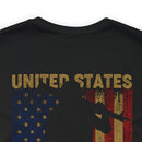 United States Veteran: Honoring Service with Military Design T-Shirt