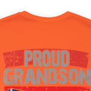 Proud Grandpa: Military Design T-Shirt Celebrating Generations of Service