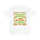 Soul of Valor: Military Design T-Shirt for Courageous Warriors