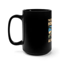 Unyielding Dedication: 15oz Military Design Black Mug - Embrace the Unbreakable Bond of Military Service!