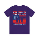 Proud to Be an American: Military Design T-Shirt Celebrating Patriotism