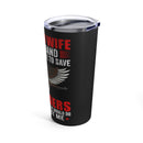 Inspired by Heroism: Honor the Sacrifice of a Veteran's Love with our 20oz Military Design Tumbler