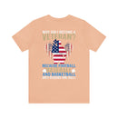 Serving with Courage: Military Design T-Shirt - 'Why Did I Become a Veteran? Because Football, Baseball, and Basketball Only Require One Ball!