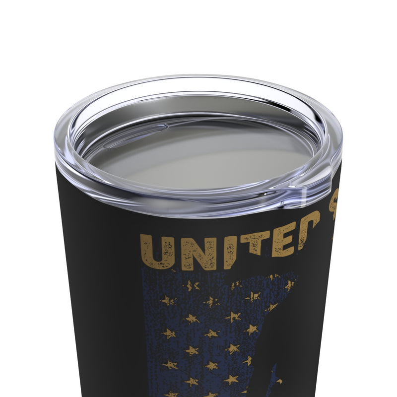 Honoring Service: 20oz United States Veteran Military Design Tumbler