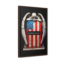 Guardian’s Grief” Framed Canvas