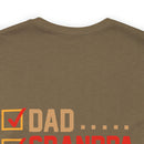 Dad, Grandpa, Veteran: Military Design T-Shirt Celebrating Family Heroes!