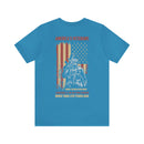 Embodying America's Ideals: Military Design T-Shirt Honoring Our Veteran's Legacy