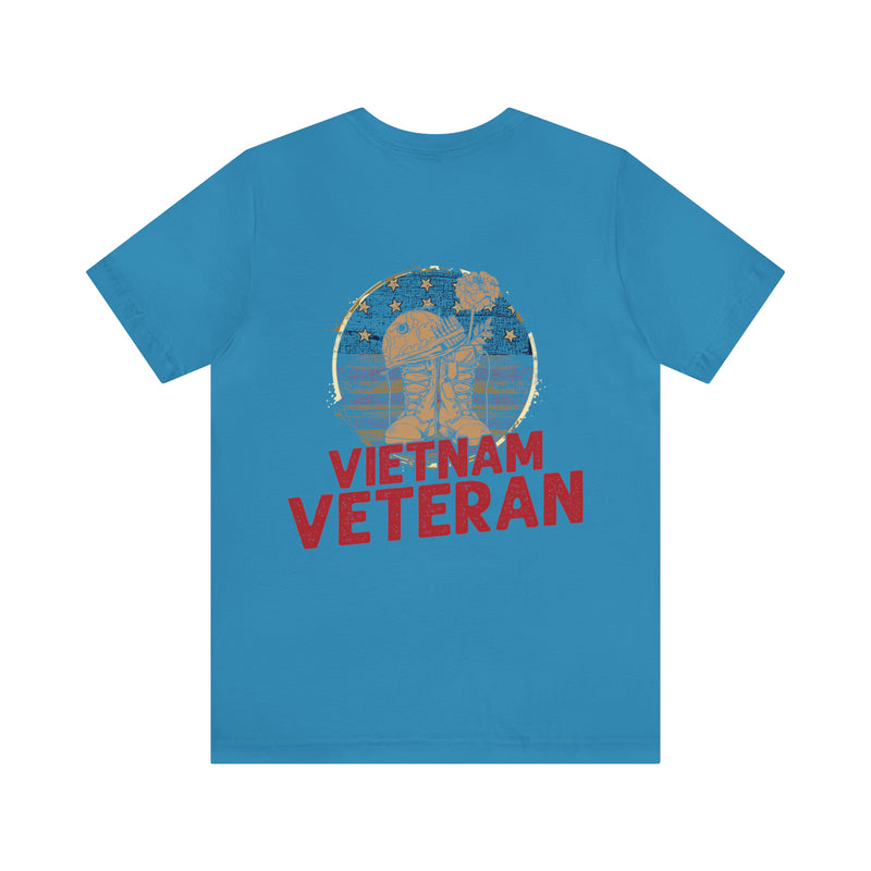 Remembering Our Heroes: Military T-Shirt with 'Vietnam Veteran' Design