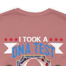 Spiritual Brotherhood: Military Design T-Shirt - 'I Took a DNA Test, God is My Father, Veterans are My Brothers