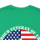 Pride in Service: 'Proud Veteran of the United States Army' Military Design T-Shirt