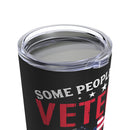 Mom: The Most Important Title - 20oz Military Design Tumbler for Proud Veteran Moms