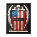 Guardian’s Grief” Framed Canvas