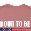 Pride in Unity: 'Proud to be a Military Family' Military Design T-Shirt